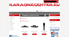 Desktop Screenshot of karaokecenter.eu